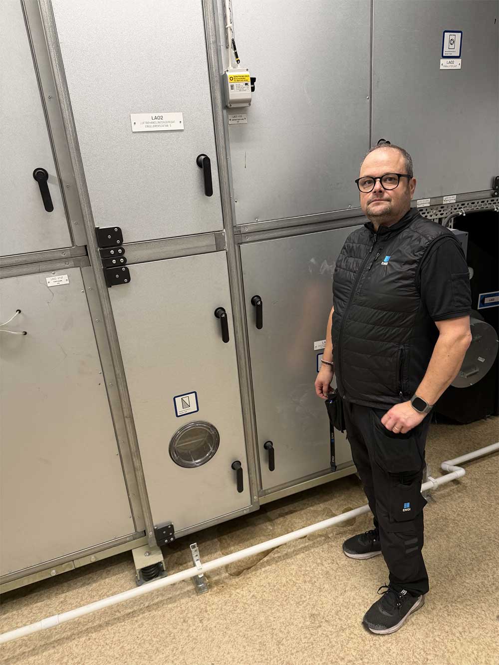 Medarbetare på Engi