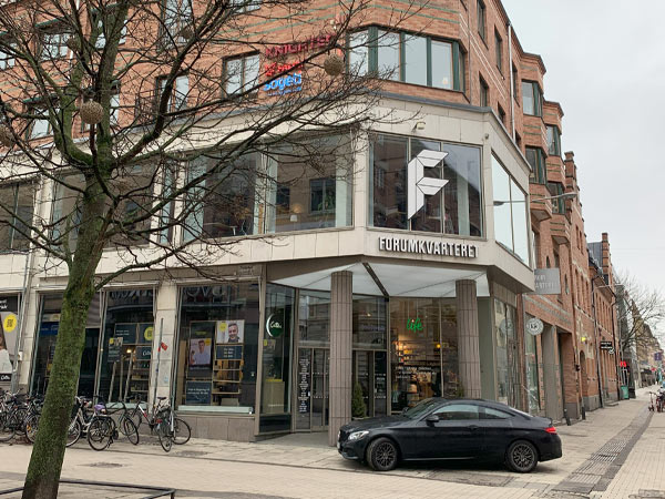 En bild av forumkvarterens kontor